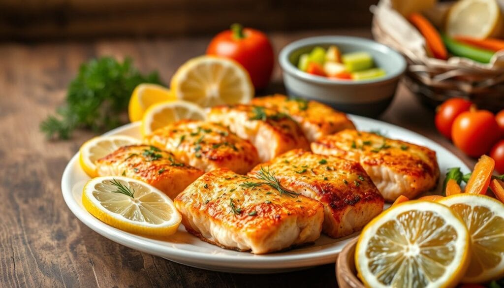 Baked salmon recipe