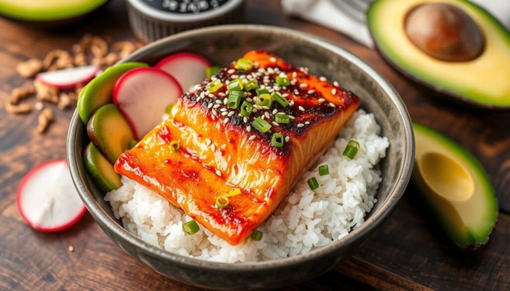 Salmon Rice Bowl