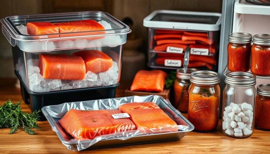 Salmon Storage Techniques