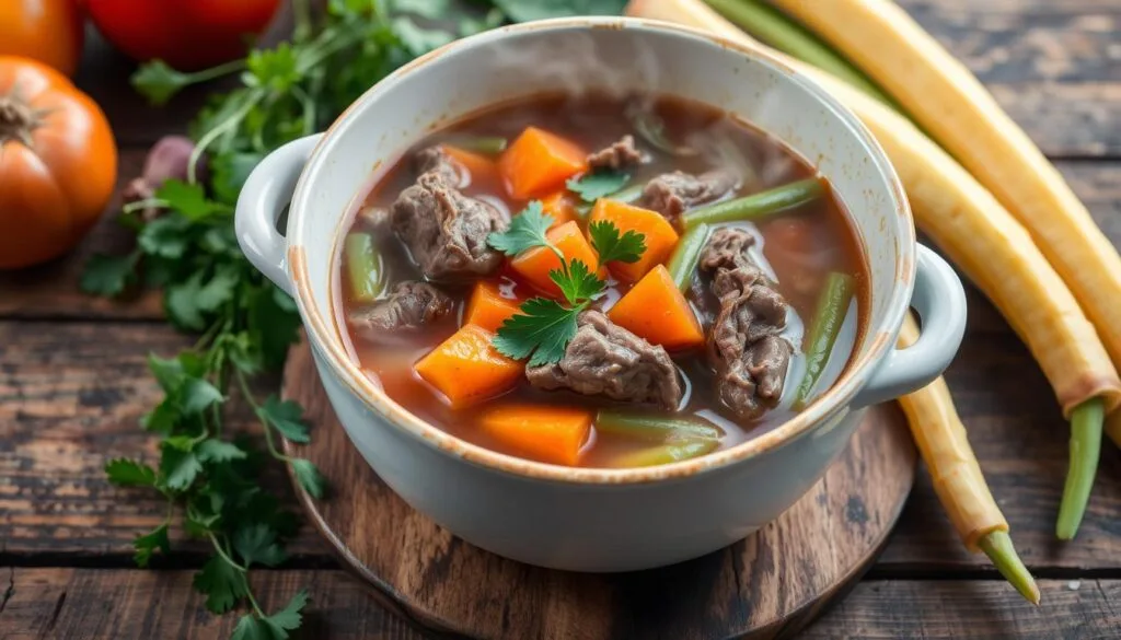 beef broth soup