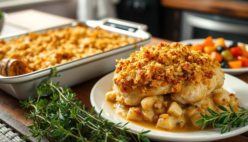 chicken casserole with dressing