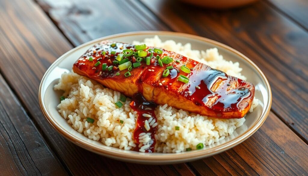 rice recipe for salmon