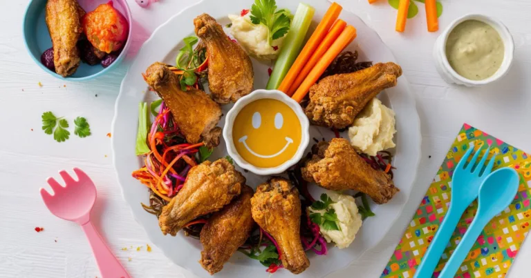 Raw best turkey wings seasoned with a mix of spices, including paprika, garlic, and pepper, arranged on a wooden cutting board.