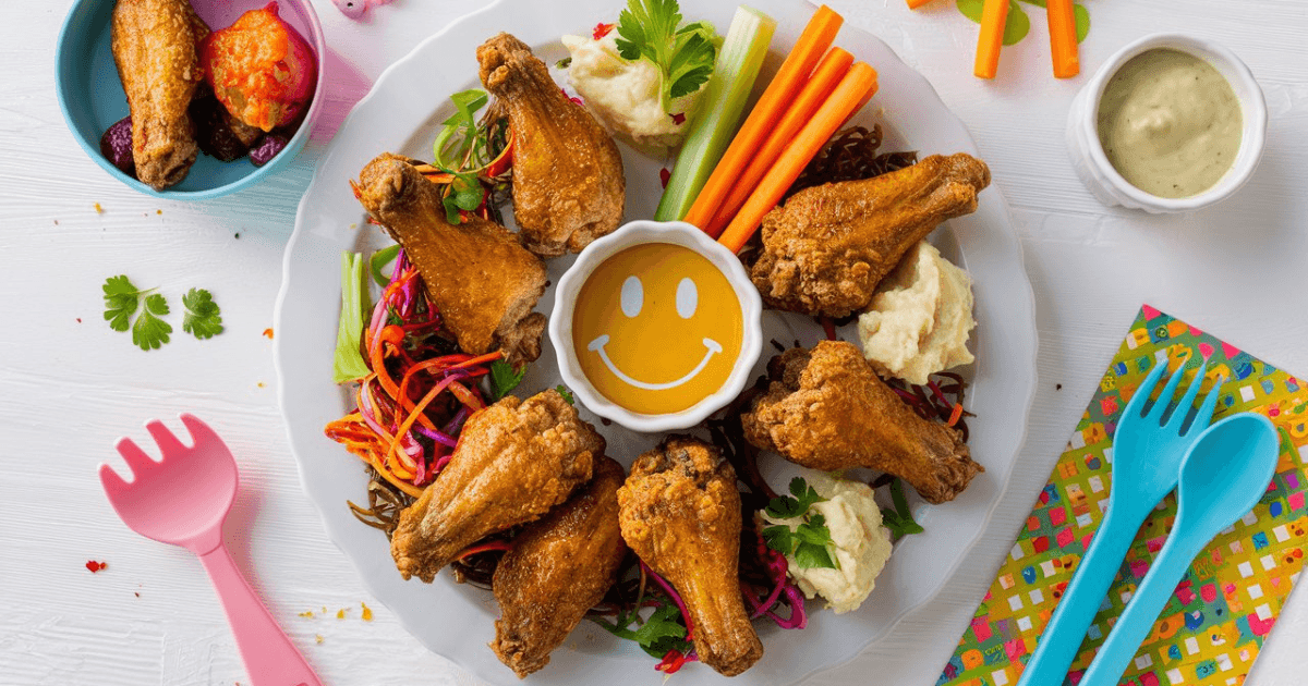 Raw best turkey wings seasoned with a mix of spices, including paprika, garlic, and pepper, arranged on a wooden cutting board.