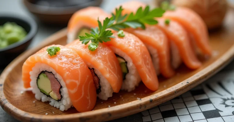 Sushi Order Topped with Salmon NYT Crossword