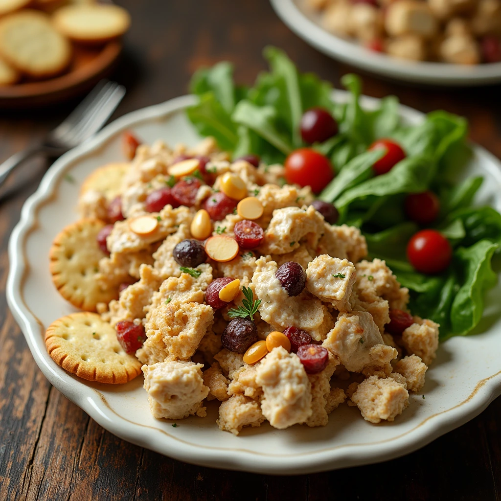 A selection of recipe variations including vegetarian, low-carb, and gluten-free versions of the dish served on different plates.