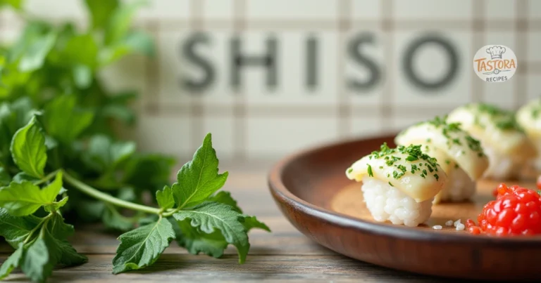 Shiso Recipes and the Crossword Puzzle: Herb on Some Nigiri